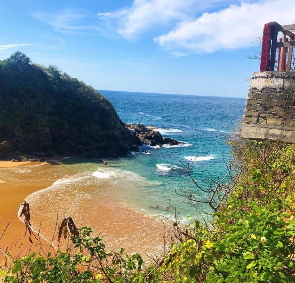 Playa Amor - Private Villa & Best Views Zipolite Eksteriør billede